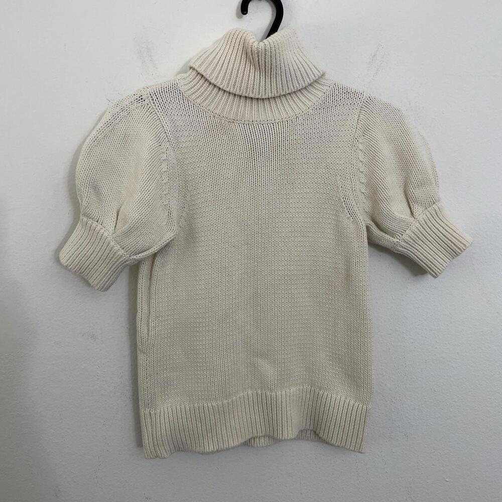 Adam Lippes Turtleneck Beige  Sweater Size XS